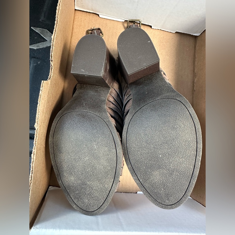 Rampage Brown Ankle Boots